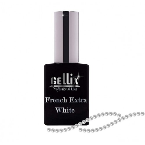 French White Wipe - Baltas gelis prancūziškam manikiūrui, 10ml 